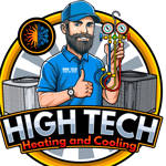 High Tech Heating and Cooling Logo
