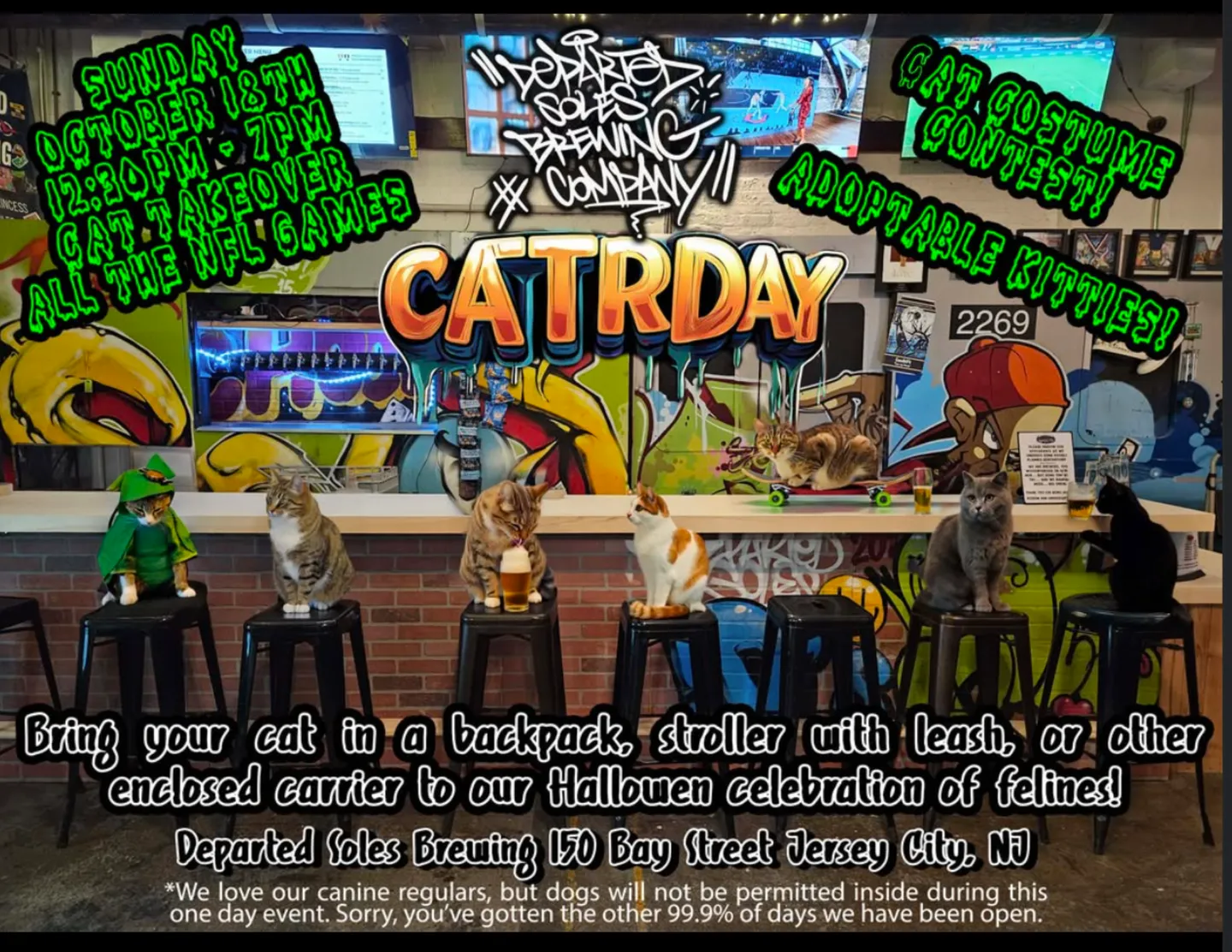 Image of Local Pet Event Meow Mini Mart @ Departed Soles CatRday Nearby
