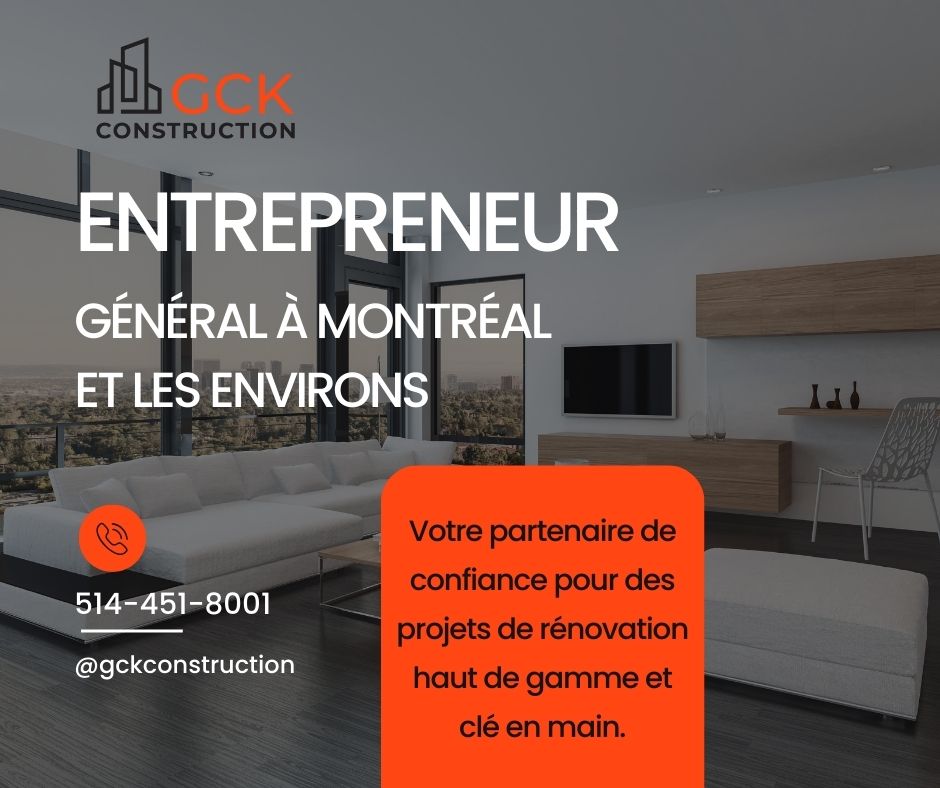 Images GCK Construction – Luxury Kitchen and Bathroom Renovations West Island