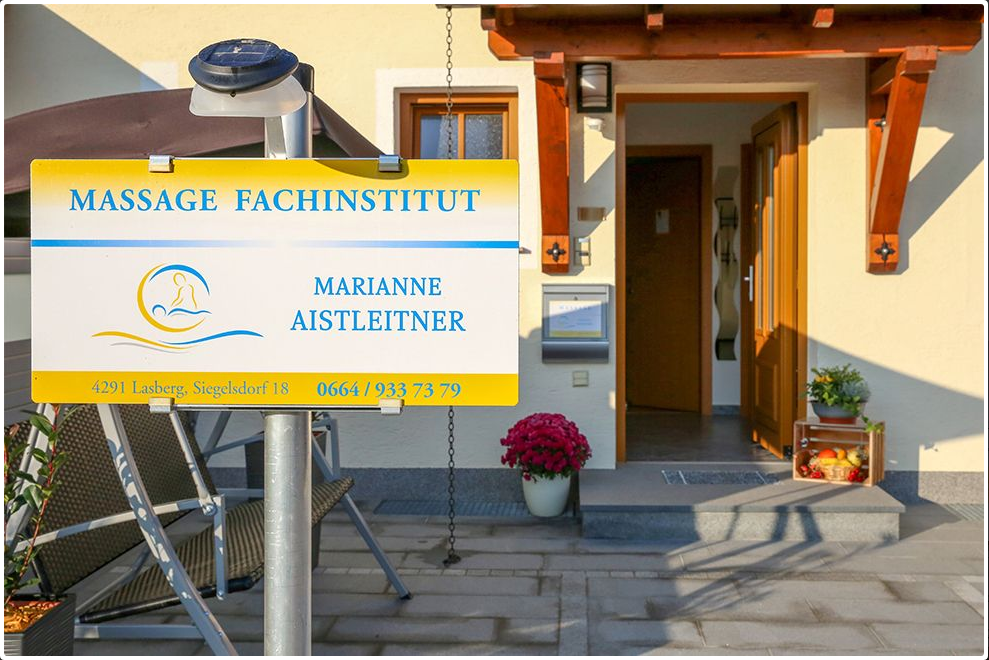 Massagefachinstitut - Aistleitner Marianne, Siegelsdorf 18 in Lasberg