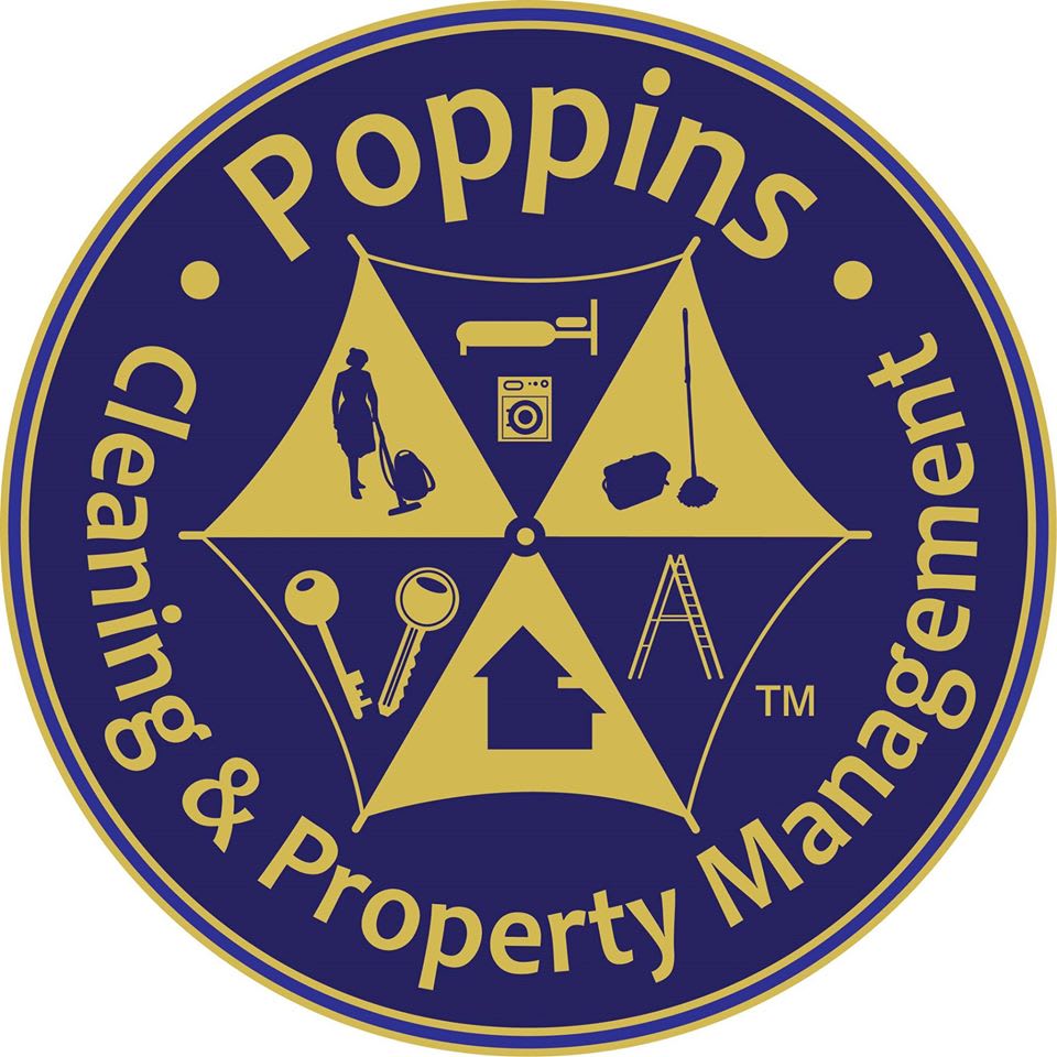 LOGO Poppins Cleaning & Property Management Shrewsbury 07858 250576