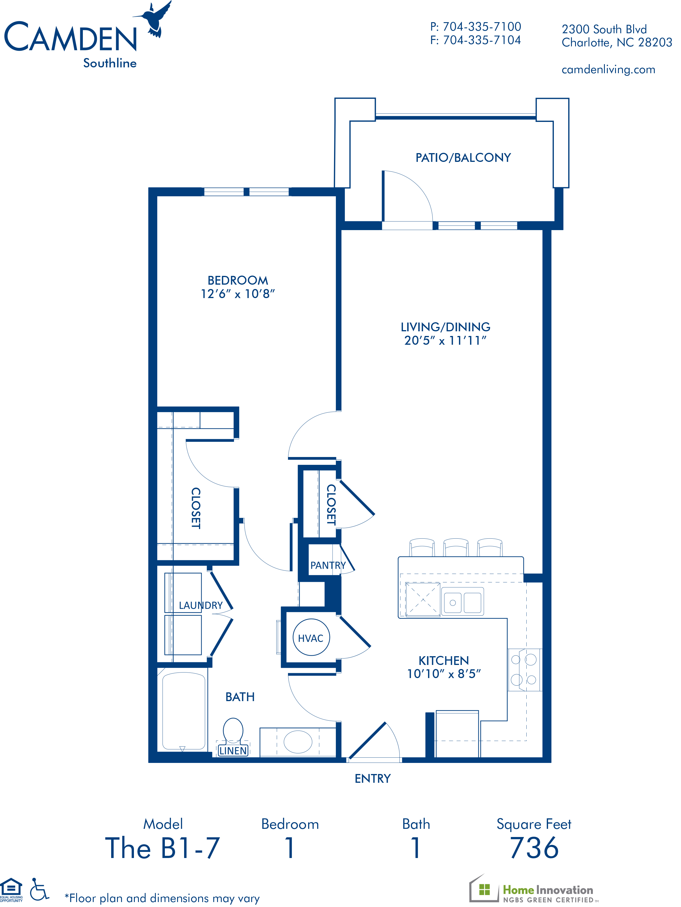 Camden Southline Apartments Photo