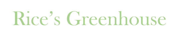 Images Rice's Greenhouse