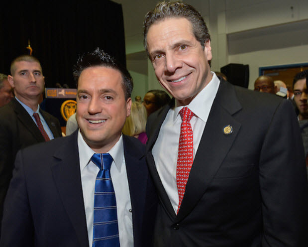 Industry One President Mario Asaro with Governor Cuomo