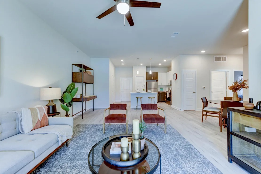 Open Concept Rooms
