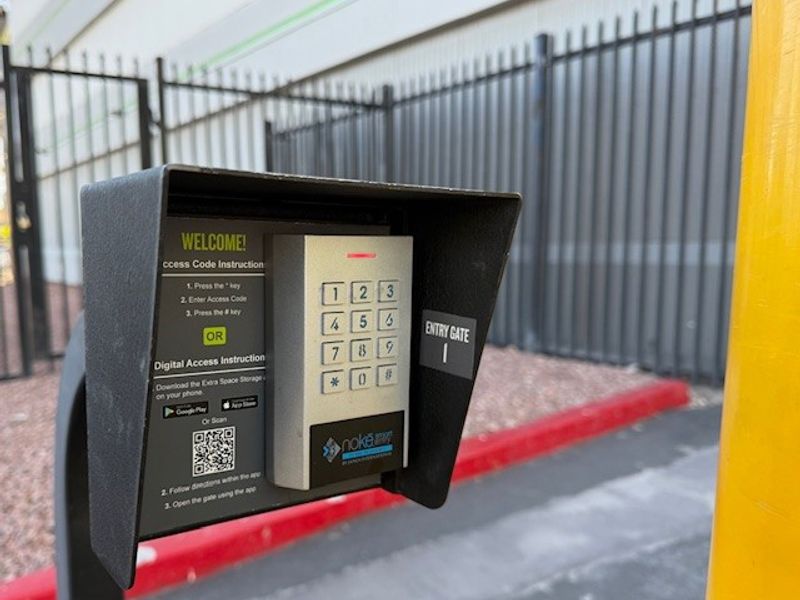 Keypad - Extra Space Storage at 1120 S Las Vegas Blvd, Las Vegas, NV 89104 