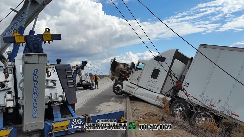 Our fleet of trucks and highly trained operators are ready to go 24/7 give us a call and let us put your mind at ease. S & R Towing Inc - 3568 CA-78, Julian, CA 92036 - Call us at 760-547-1719