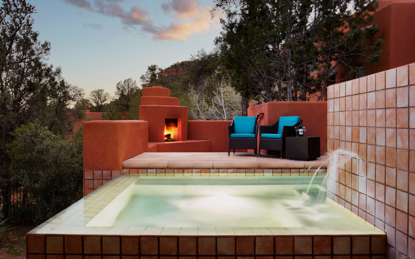 Private Pool in our Pool Suites & Spa Pool Suites Enchantment Resort Sedona (928)282-2900