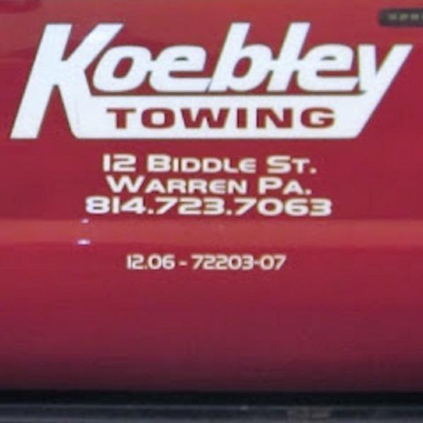 Koebley Towing and Recovery Logo