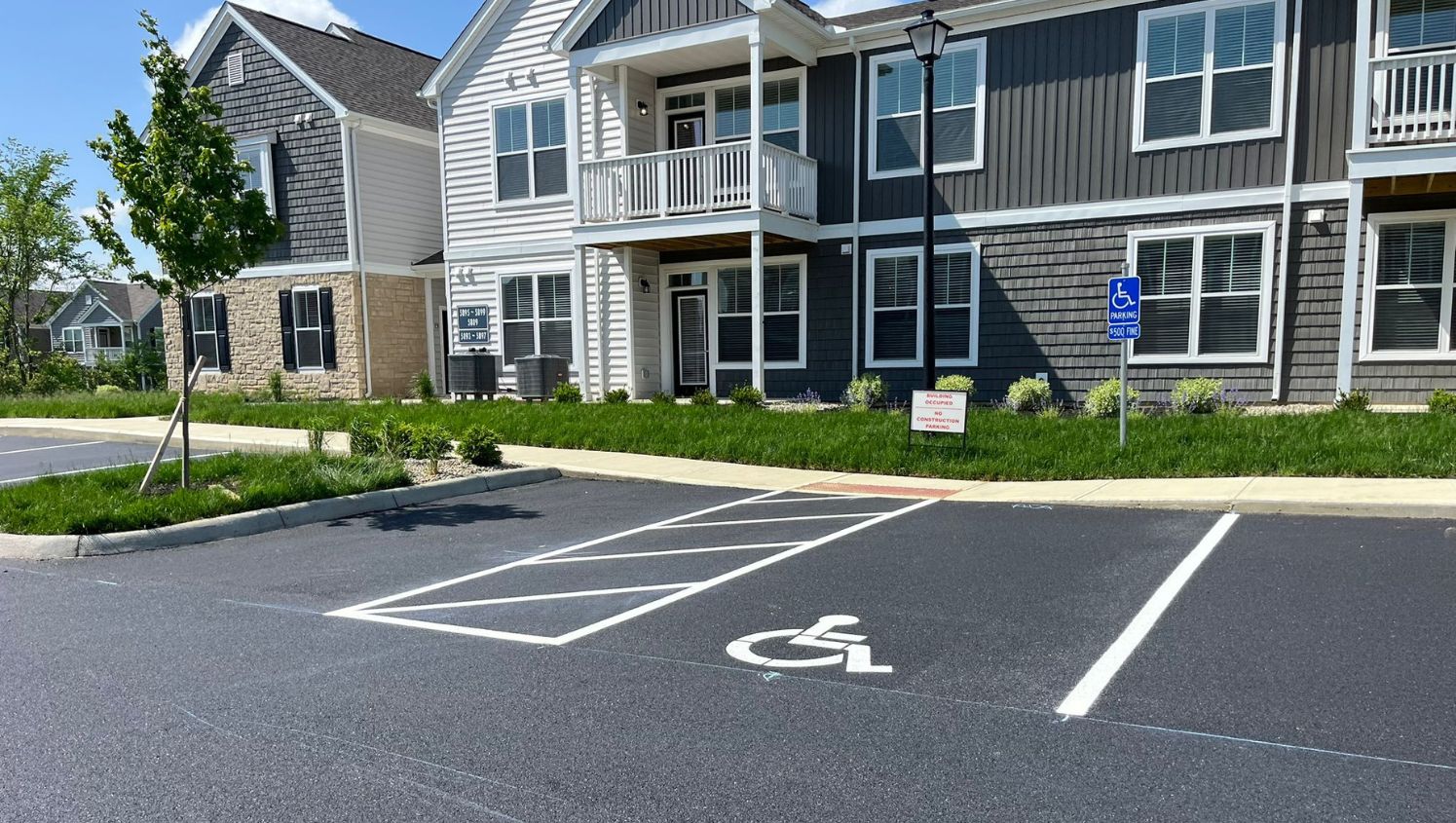 G-FORCE Parking Lot Striping of Columbus Image