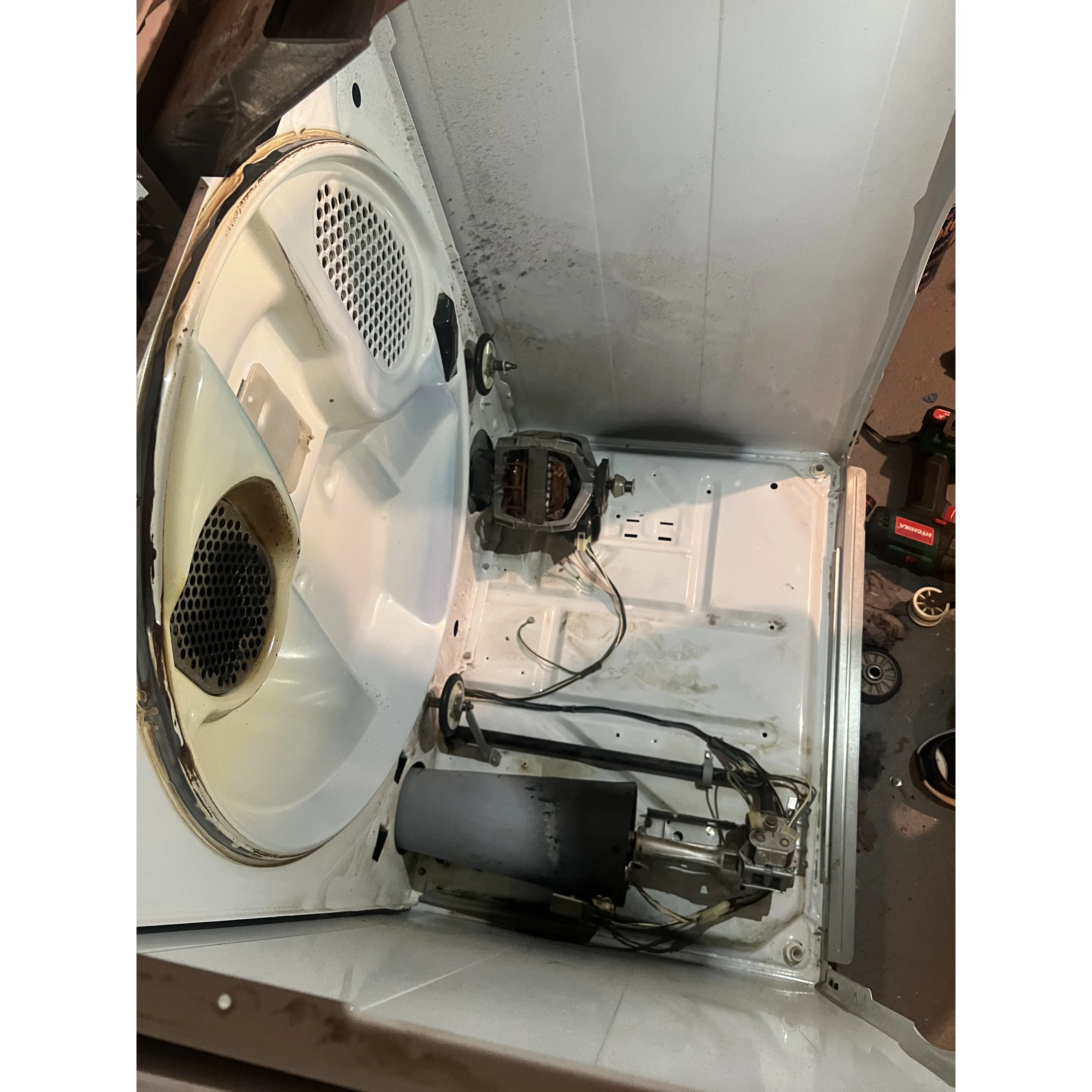 Dryer service repair + cleaning