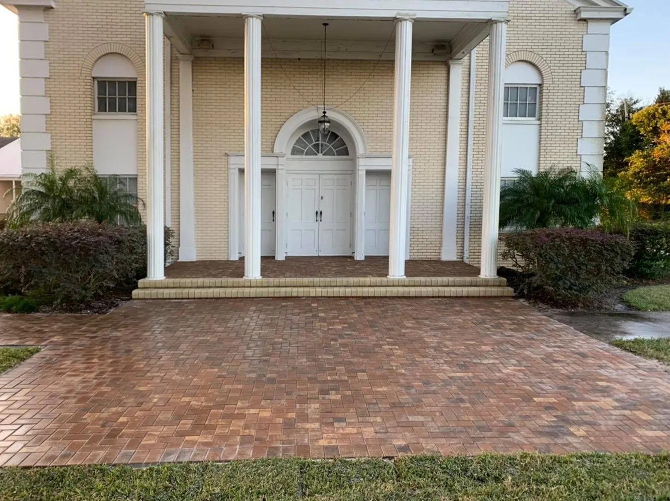 Winter Haven Church Side & Main Entrance walkways