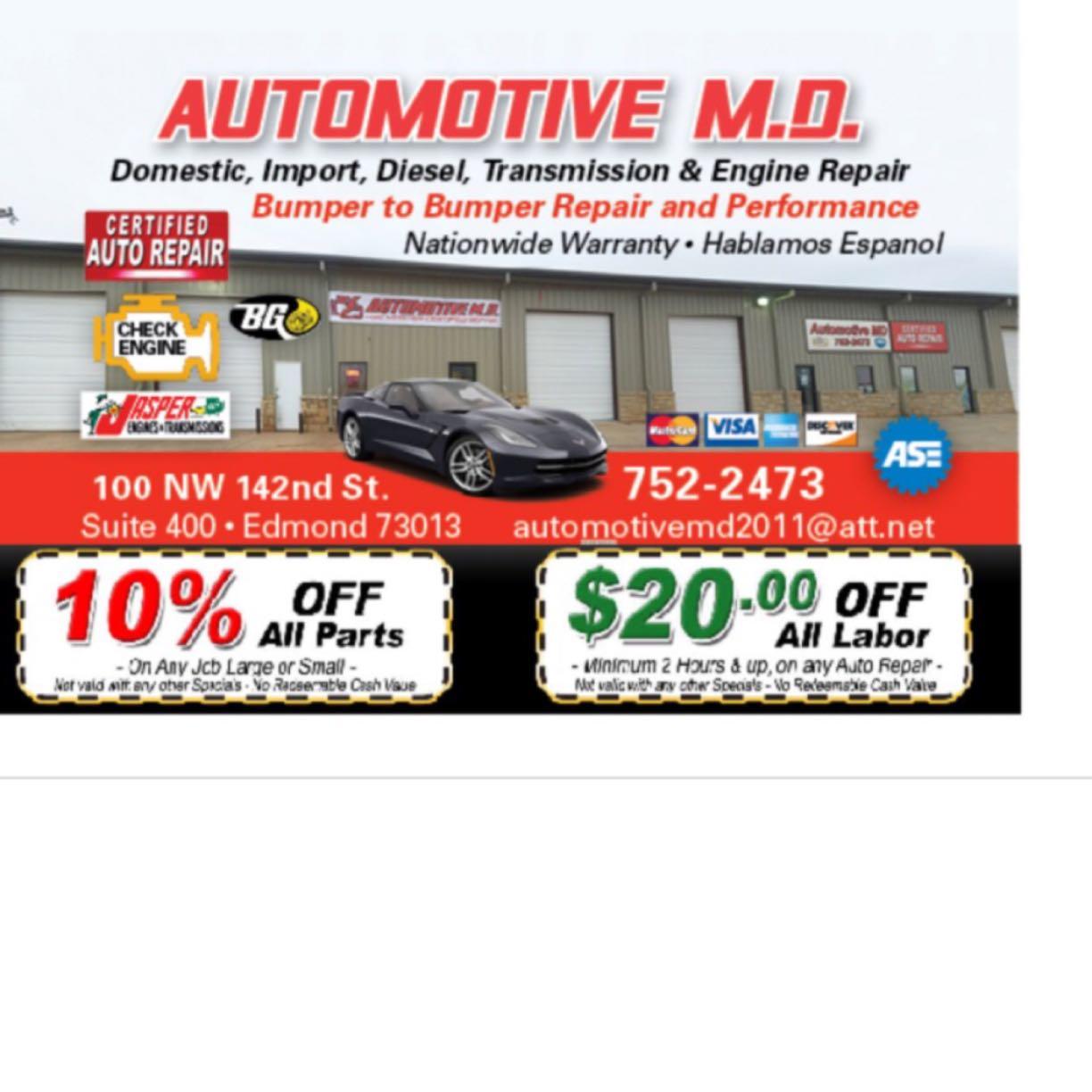 AUTOMOTIVE MD Auto Repair, Dyno & Performance Photo