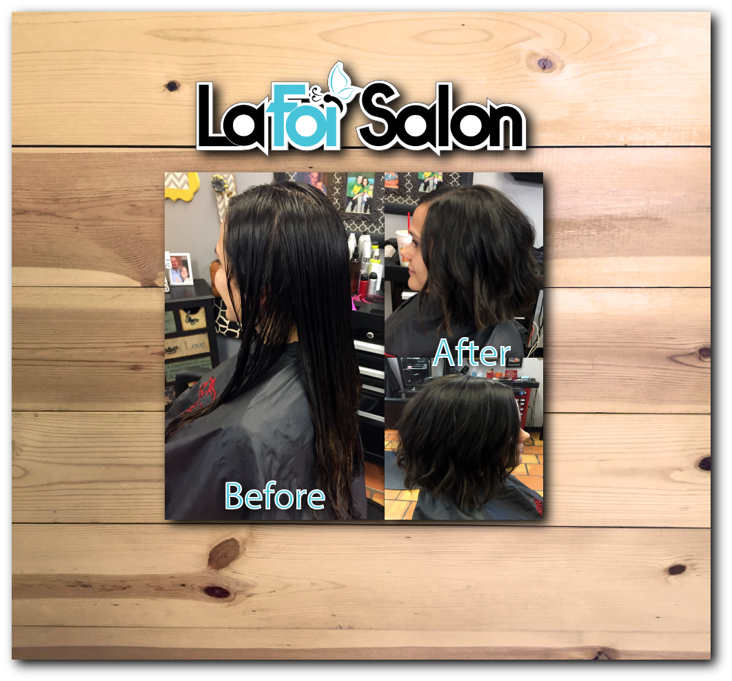 How About A Change? Call Today!! (806) 771-4545 www.lafoisalon.com