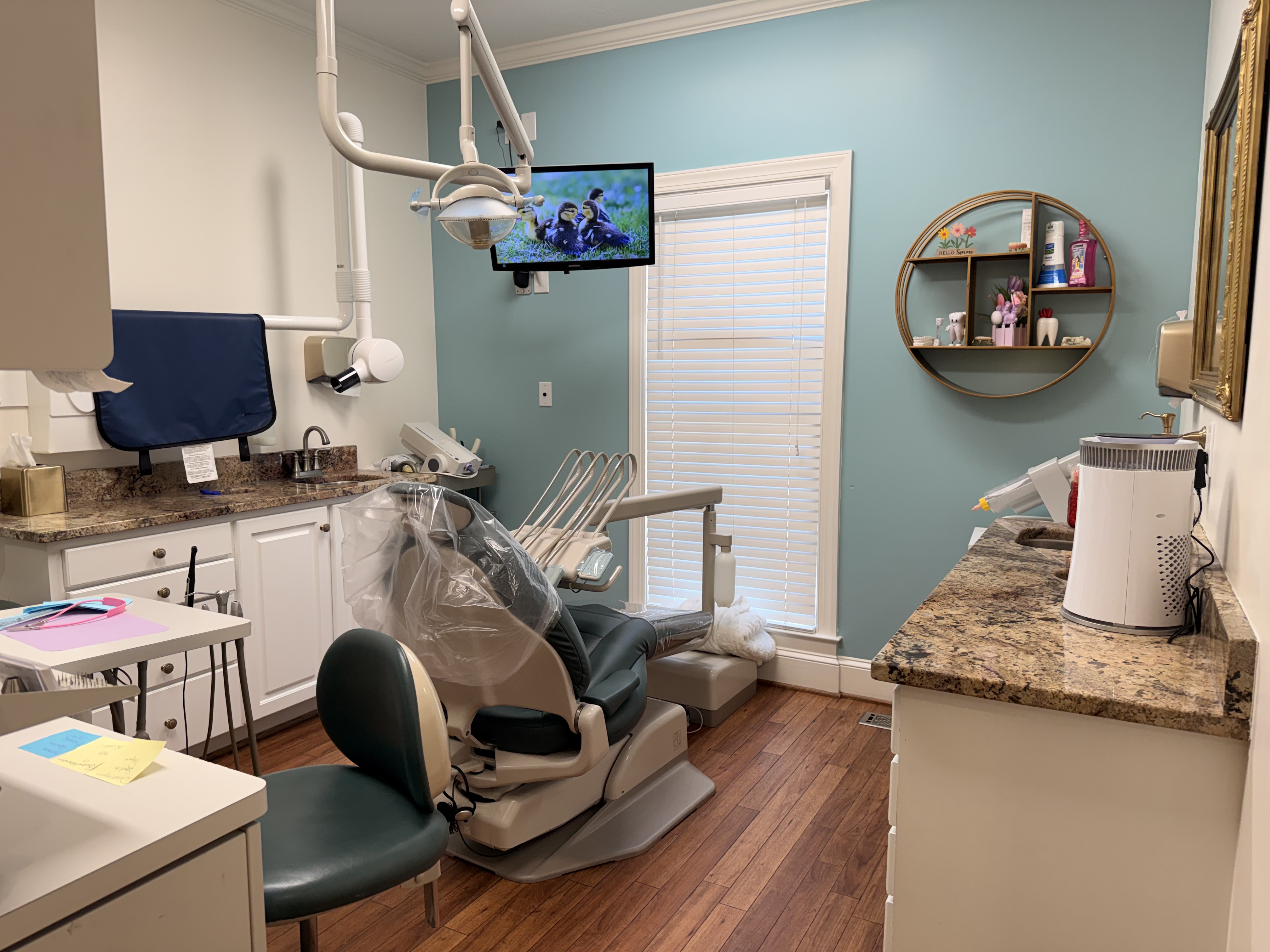 Dental operaotry, Belair Dental Associates. 