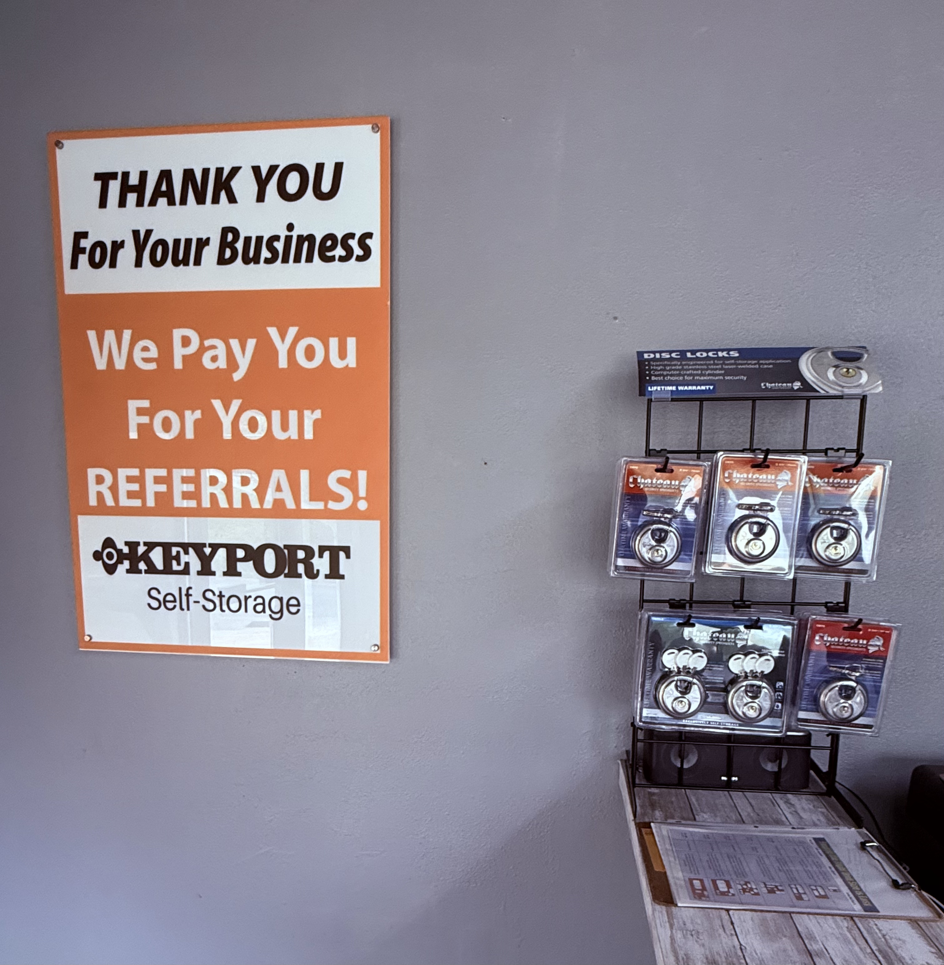 Keyport Self Storage in Sherman, TX
