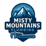 Misty Mountains Plumbing Logo