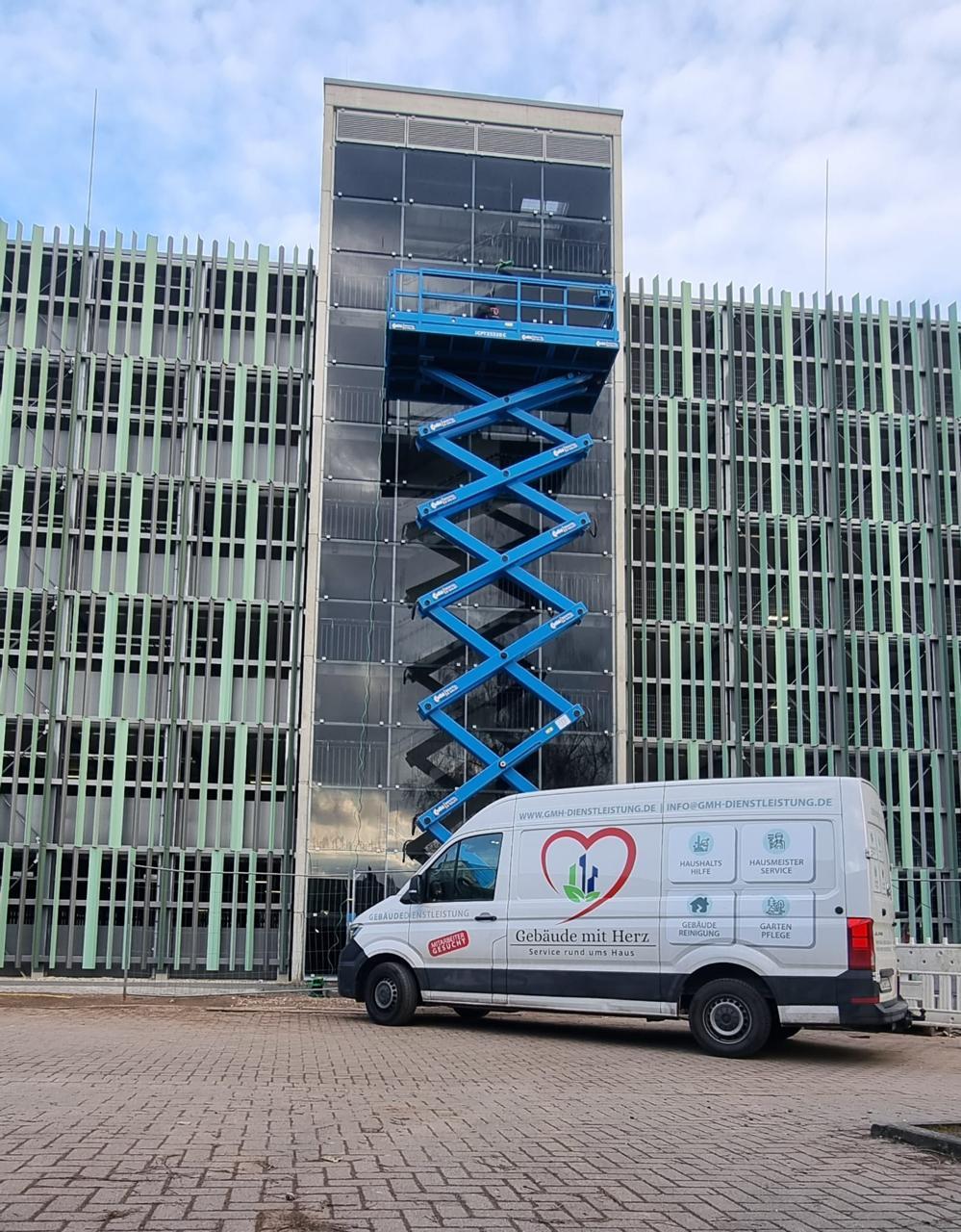 Gebäude mit Herz Gebäudereinigung, Mühlenstraße 17 in Münster