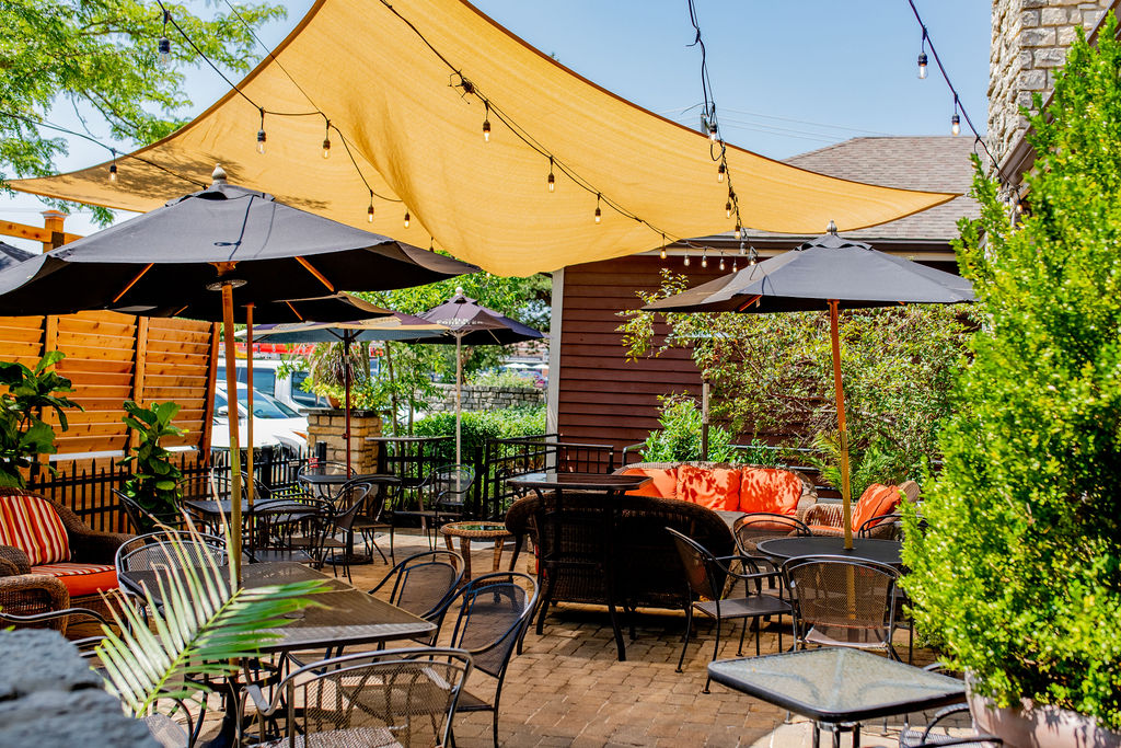 A great add-on to The Horse & Barrel Bar when the weather permits