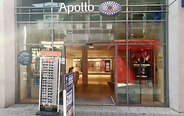 Bild 1 Apollo-Optik in Schwäbisch Hall