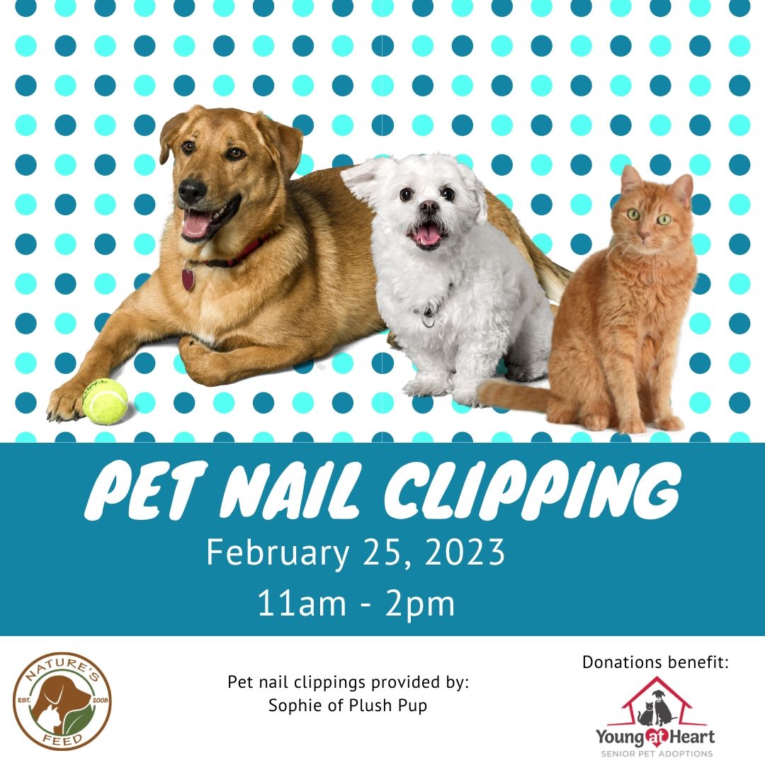 Pet Nail Clipping Event Nature's Feed