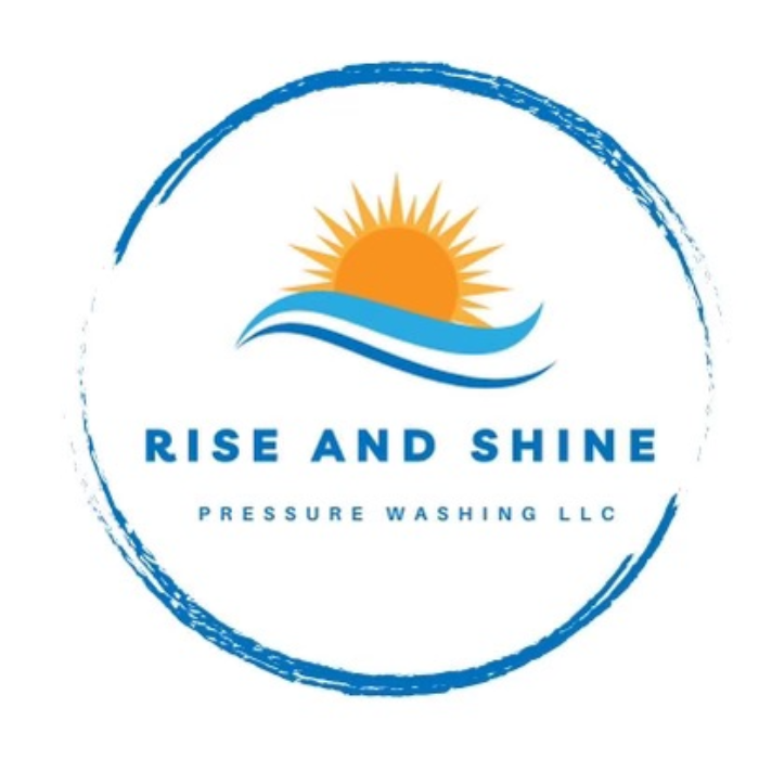 Rise and Shine Pressure Washing Logo