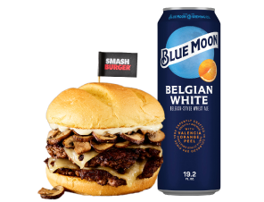 Truffle Mushroom Smash® + Blue Moon