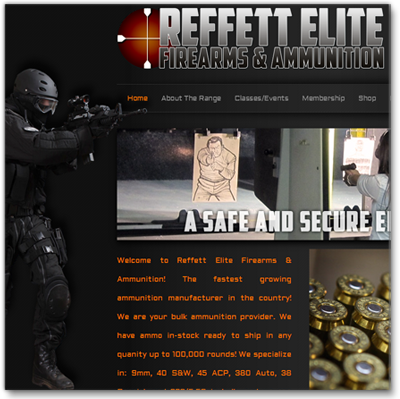 Reffett Elite Firearms Backus Marketing & Design Port Angeles (509)770-1266