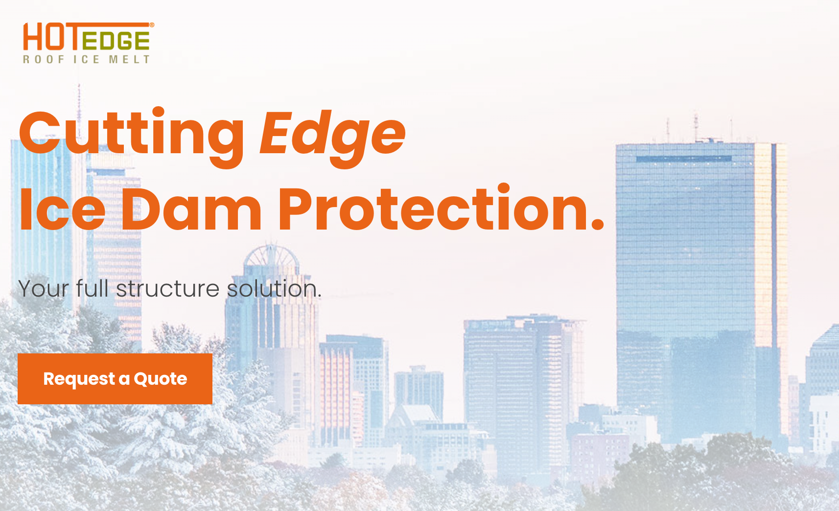Ice dam and icicle prevention solutions in Boston, MA. Our patented roof melt technology is energy-efficient and affordable. Contact us today to talk to an expert!
