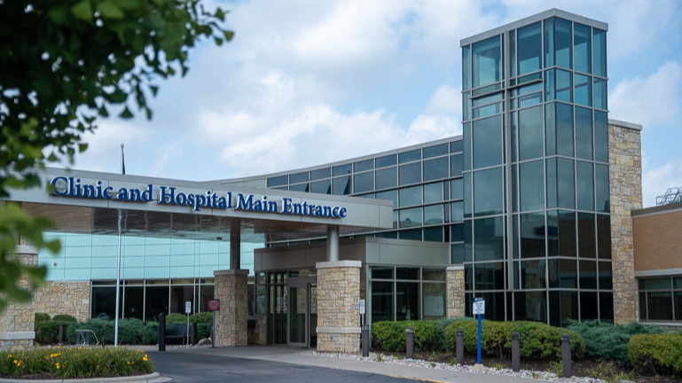 photo of Aspirus Langlade Hospital & Clinic entrance