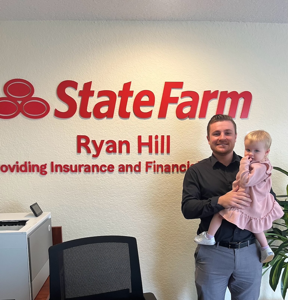 Ryan Hill State Farm Agent with his niece