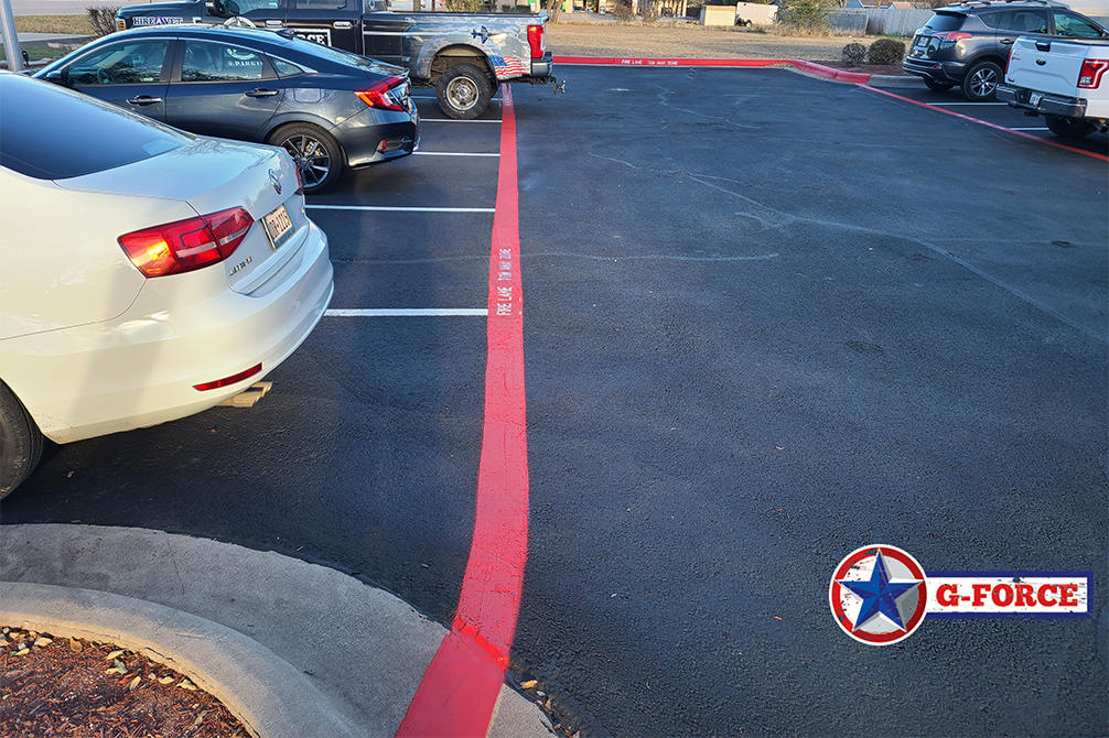 Parking Lot Striping Central Texas TX