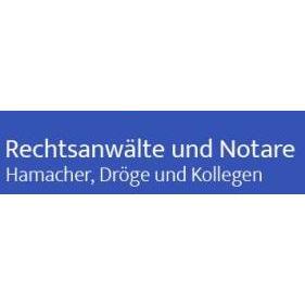 Logo Rechtsanwälte und Notare Hamacher, Dröge und Kollegen