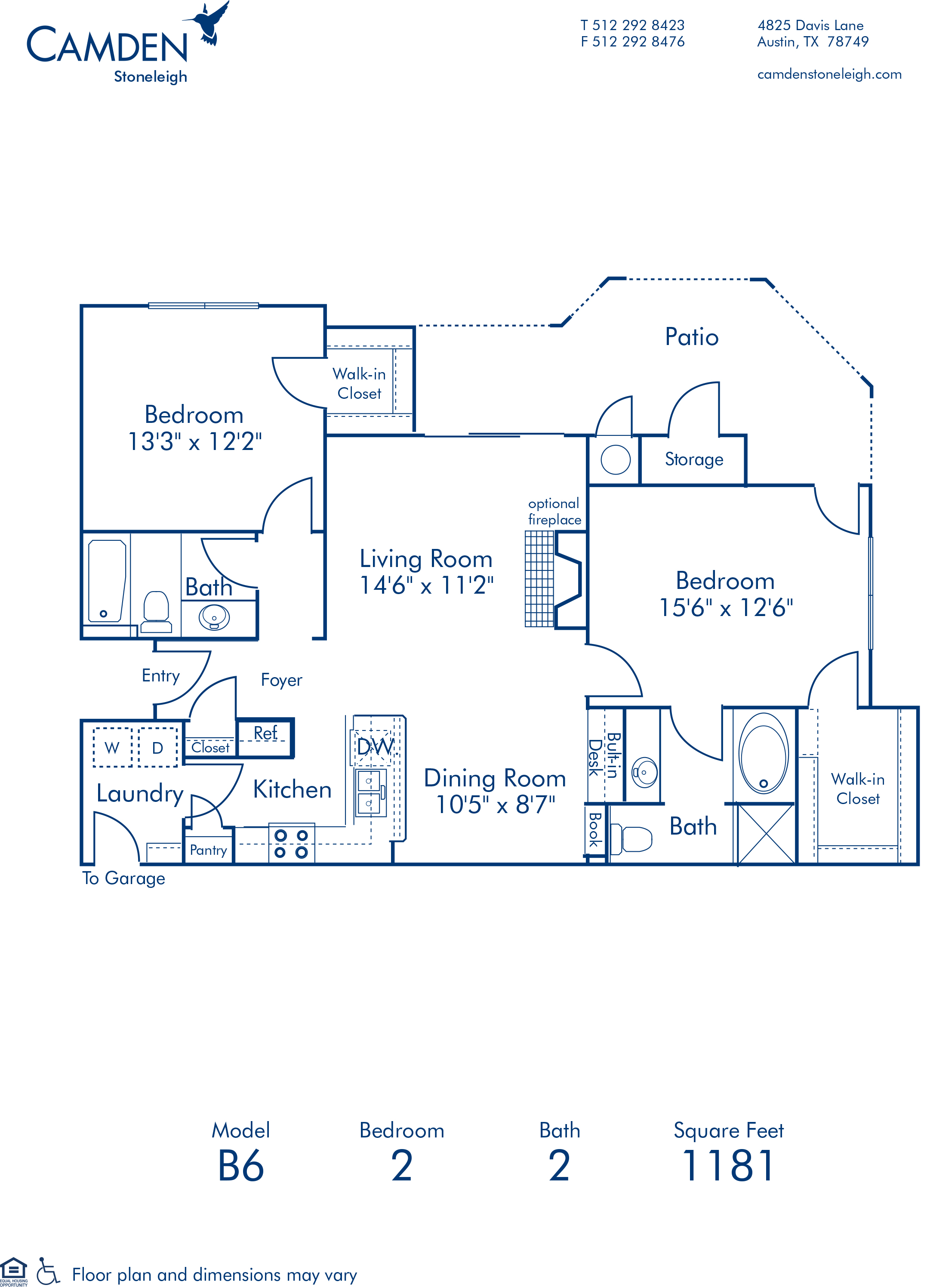 Camden Stoneleigh Apartments Photo