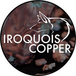 Iroquois Copper Shop &amp; Mine Logo