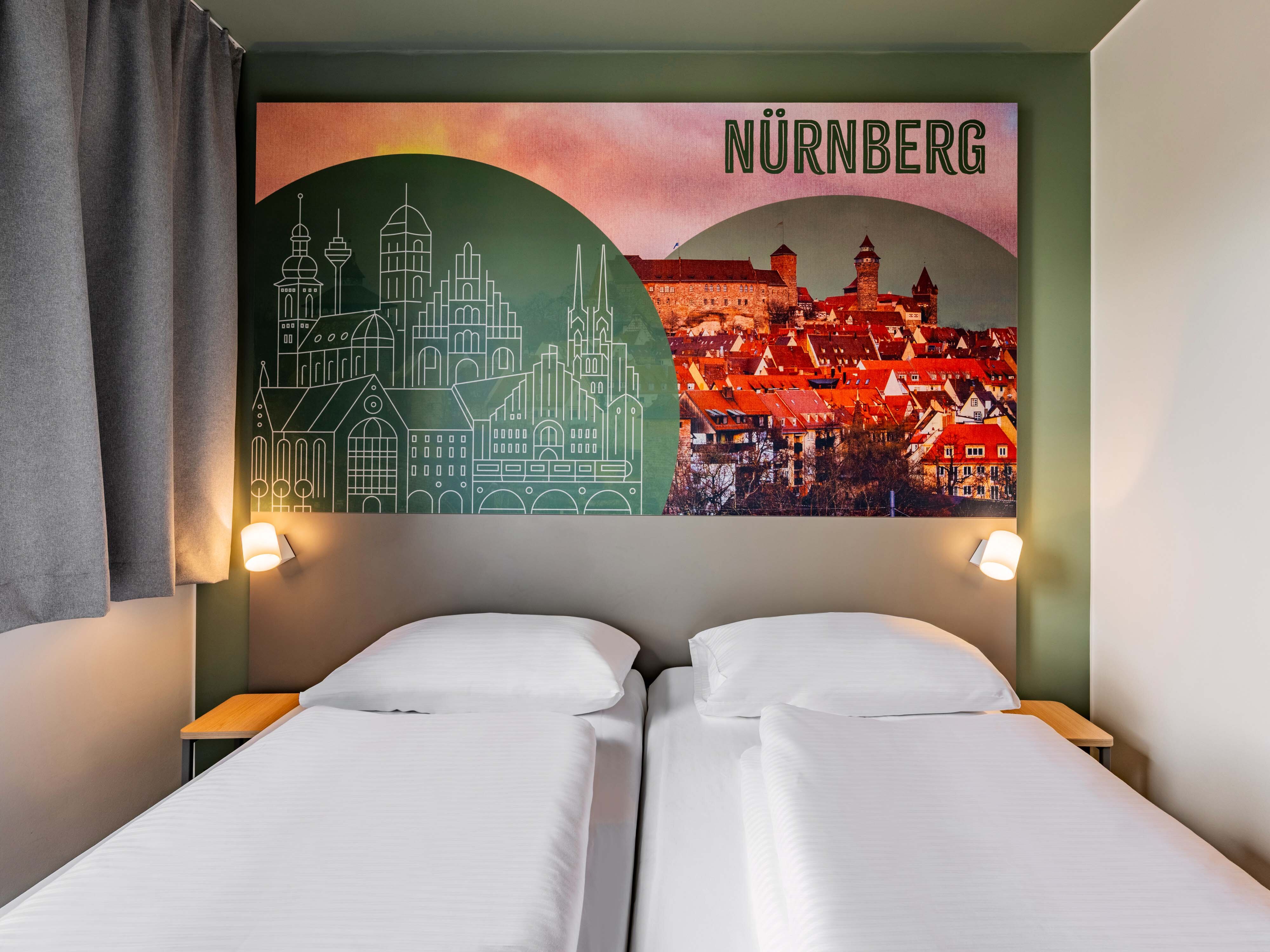 B&B HOTEL Nürnberg-City, Frauentorgraben 37 in Nürnberg