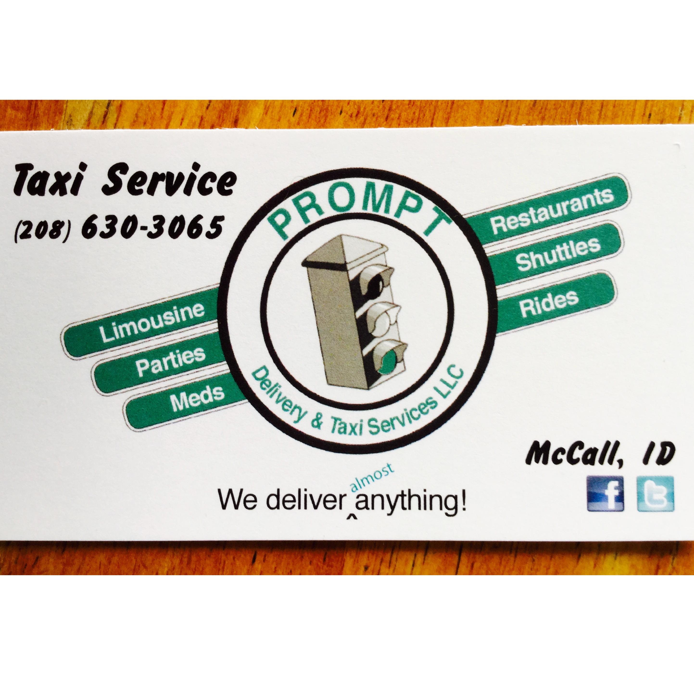 Prompt Delivery & Taxi Service LLC