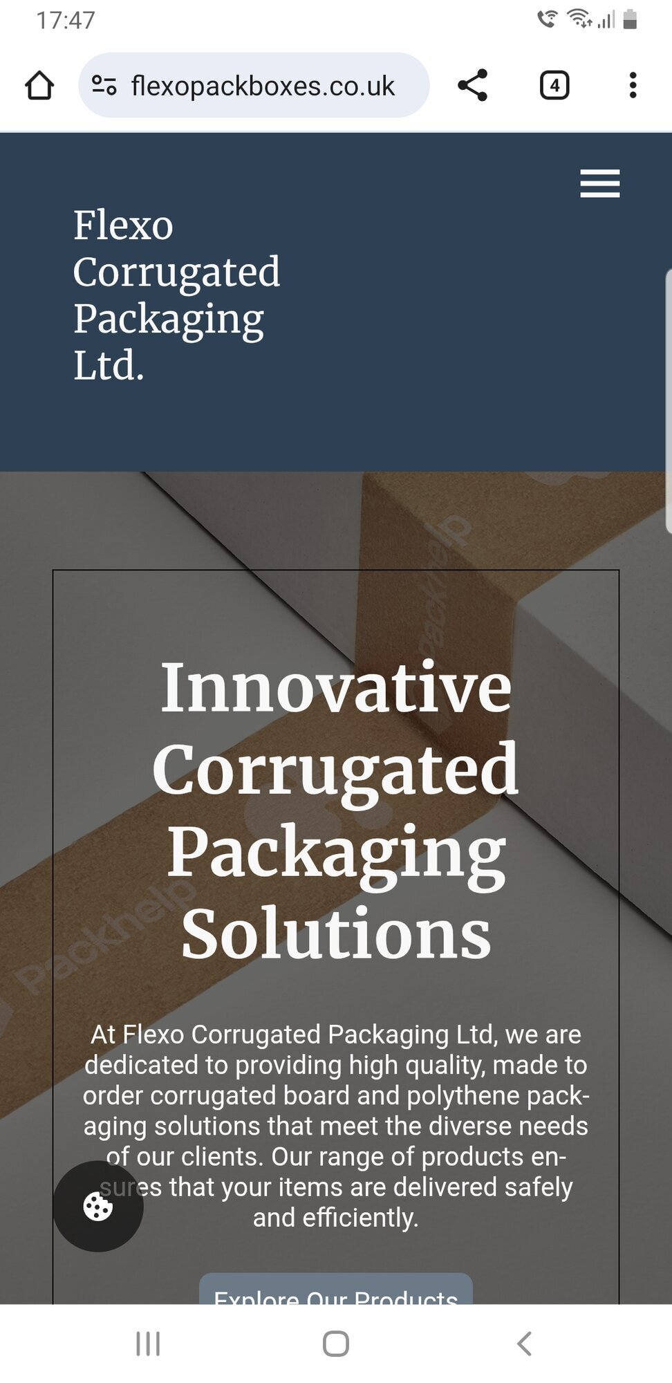 Images Flexo corrugated packaging Ltd.