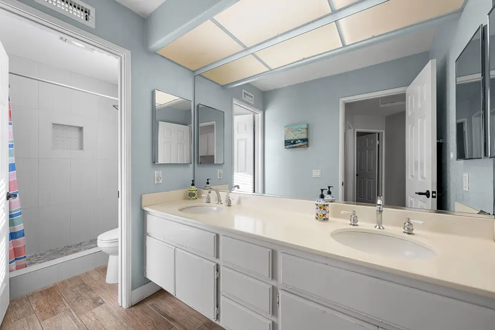 Dual Vanity Bathroom – Residential Rehab Home