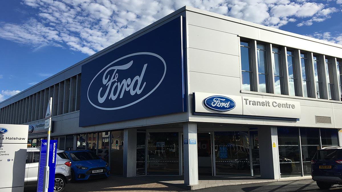 View from the front of FordStore Wolverhampton Evans Halshaw Ford Wolverhampton Wolverhampton 01902 875400