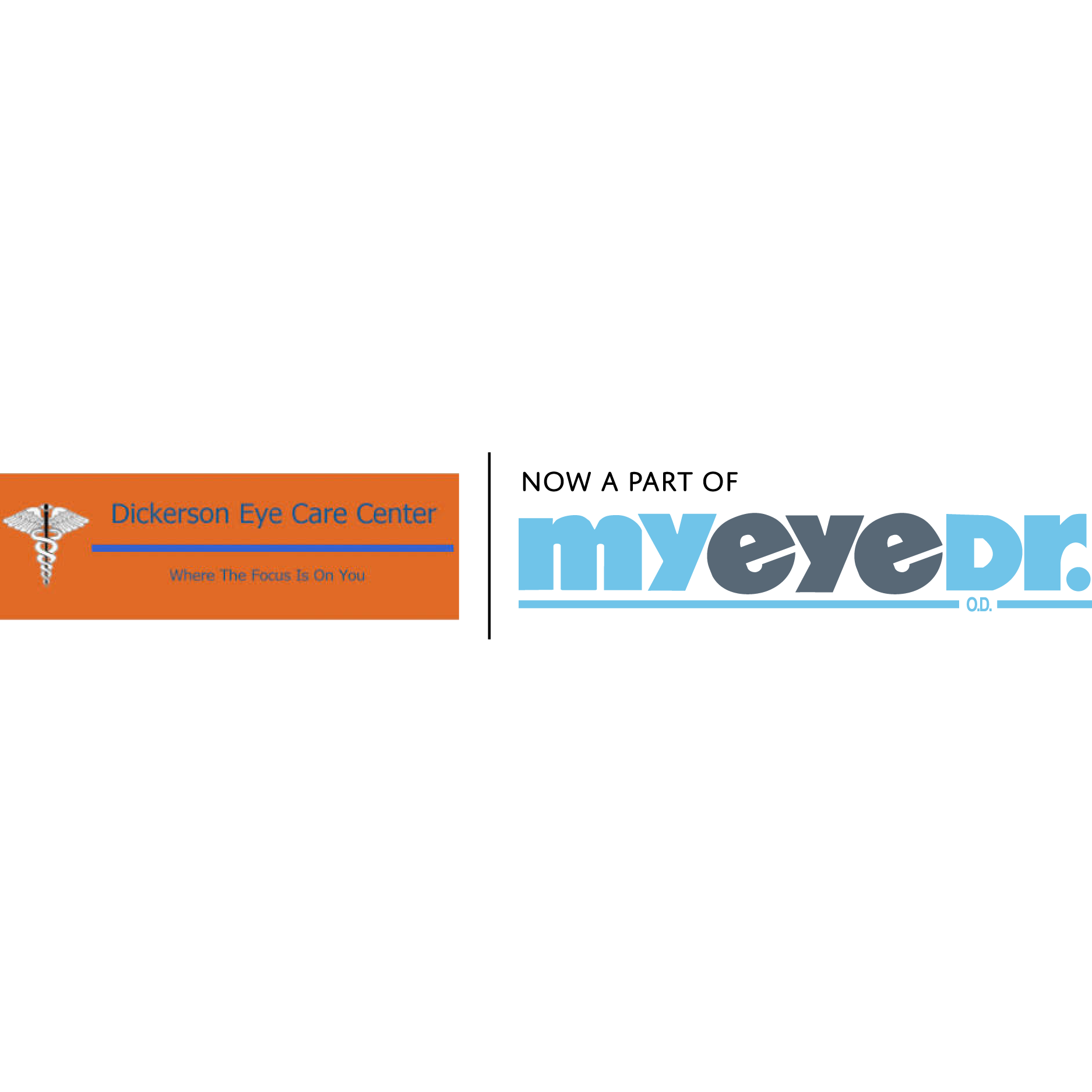 Dickerson Eye Care Center now part of MyEyeDr. Logo