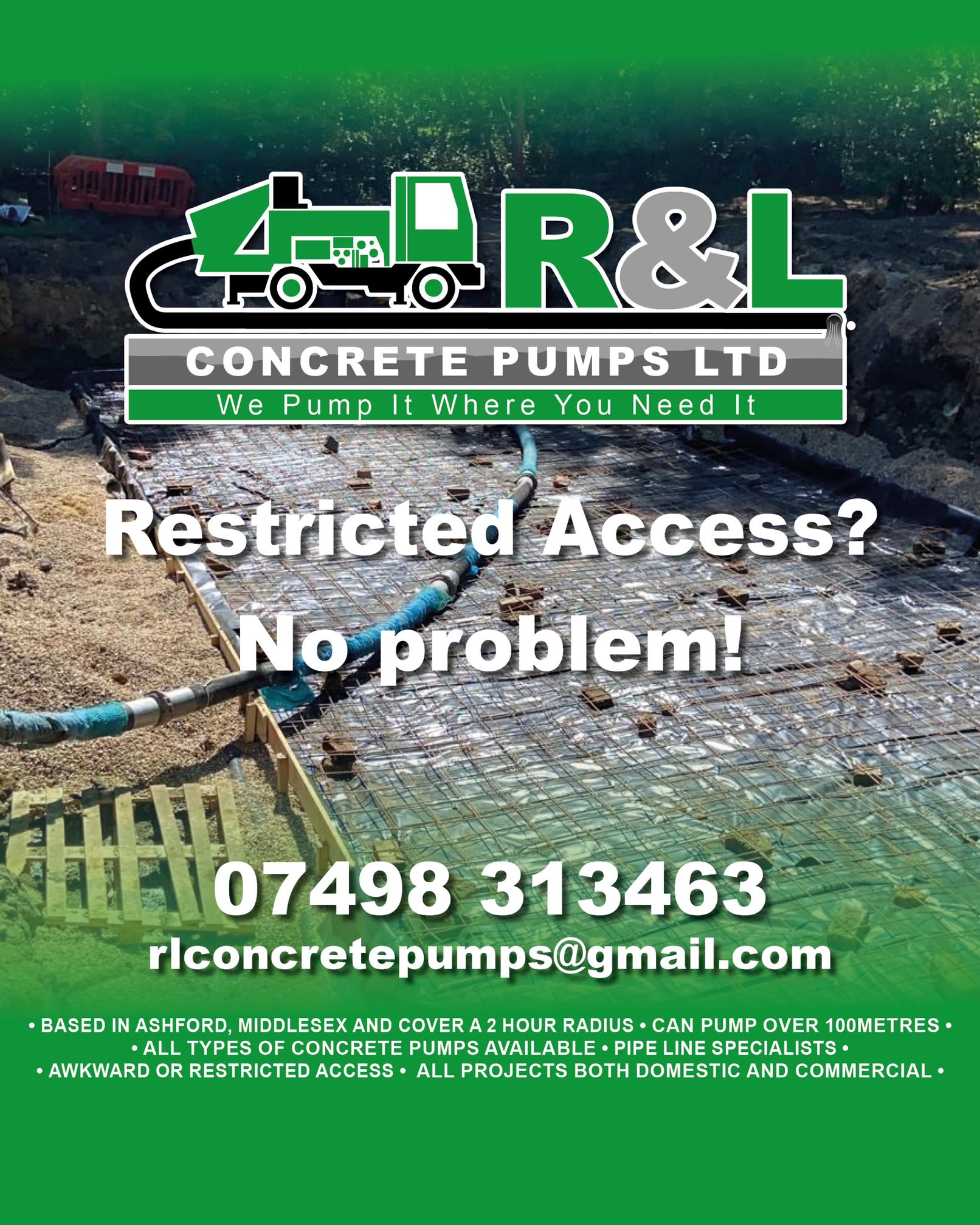 Images R&L Concrete Pumps Ltd