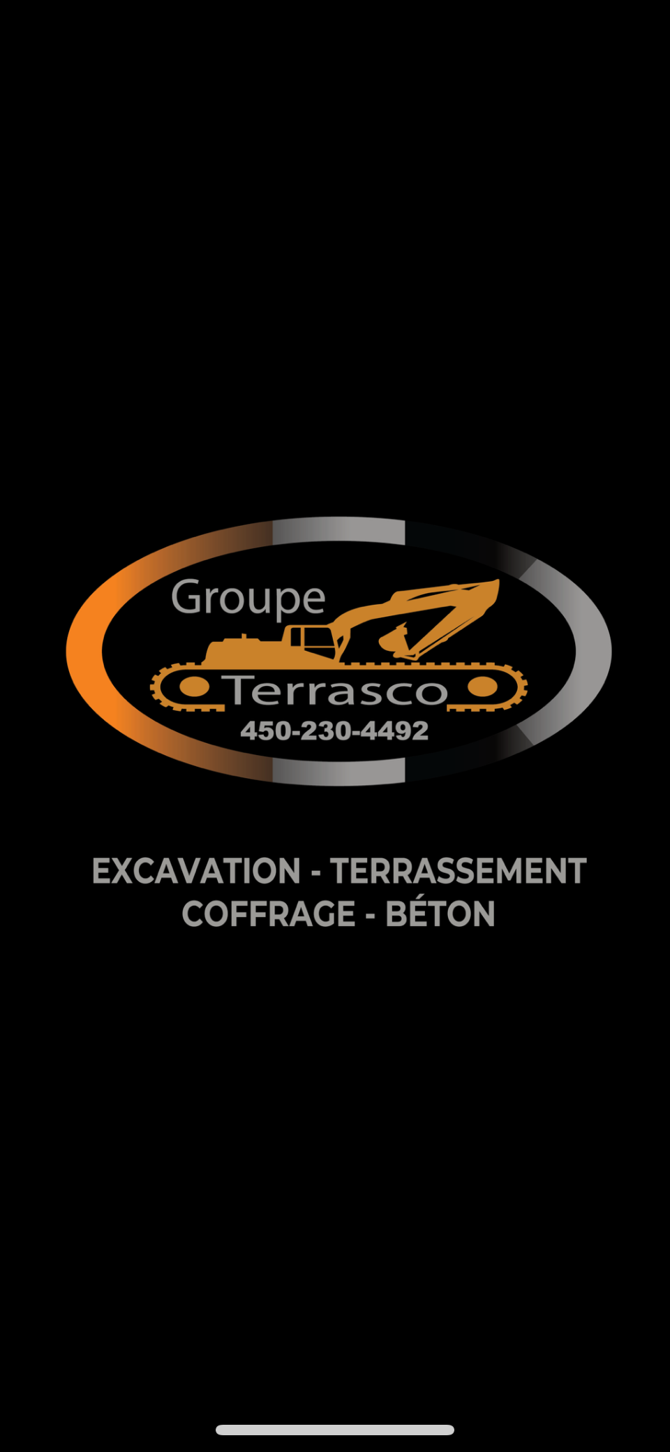 Images Groupe Terrasco Excavation - Terrassement - Coffrage - Béton