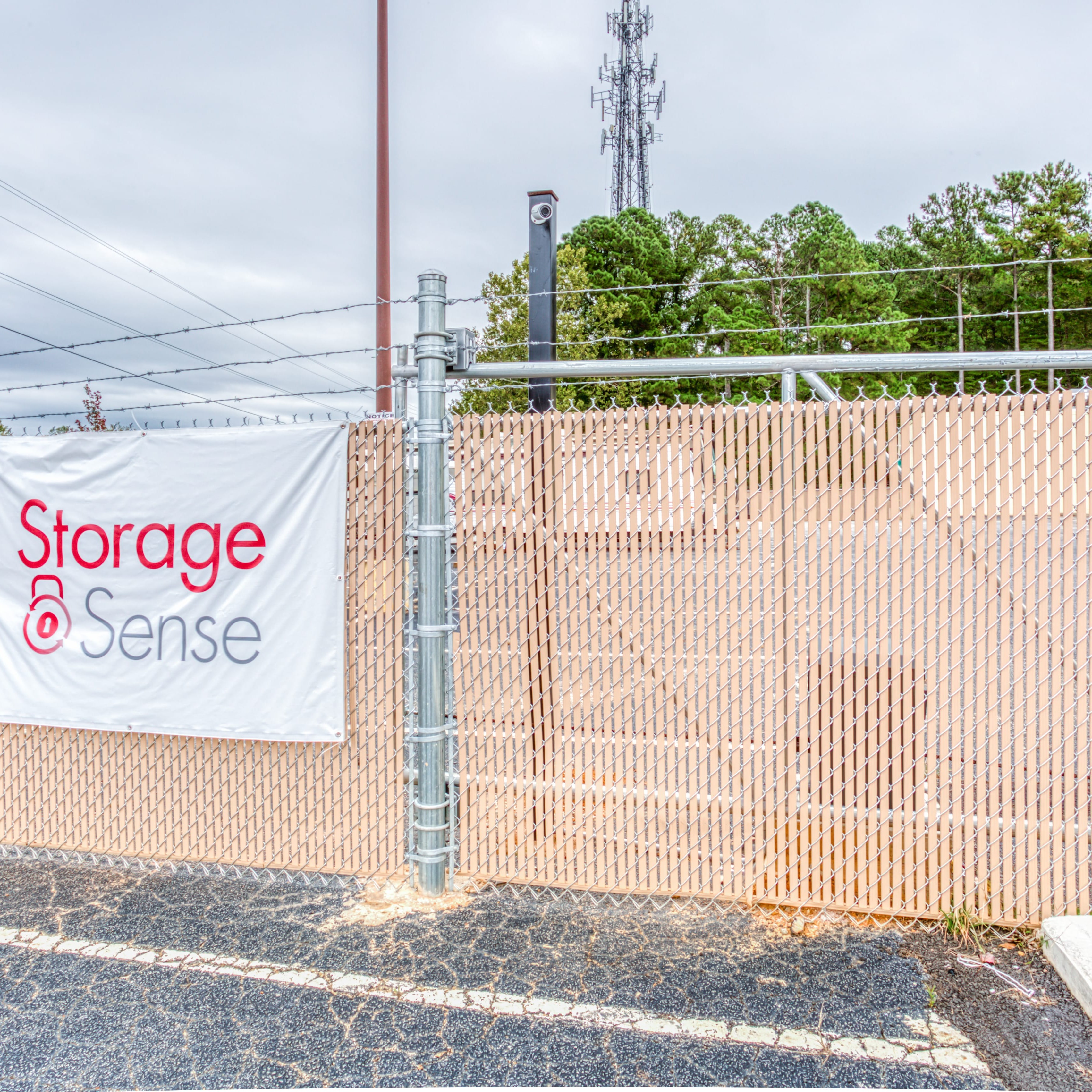 Storage Sense - Greenville - Gated Entrance to Storage Facility