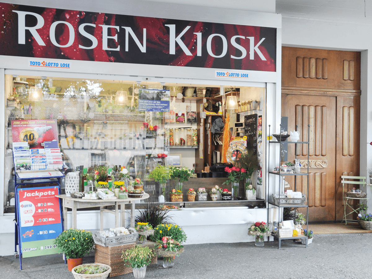 Bilder Rosen-Kiosk