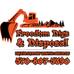 Freedom Digs and Disposal Logo