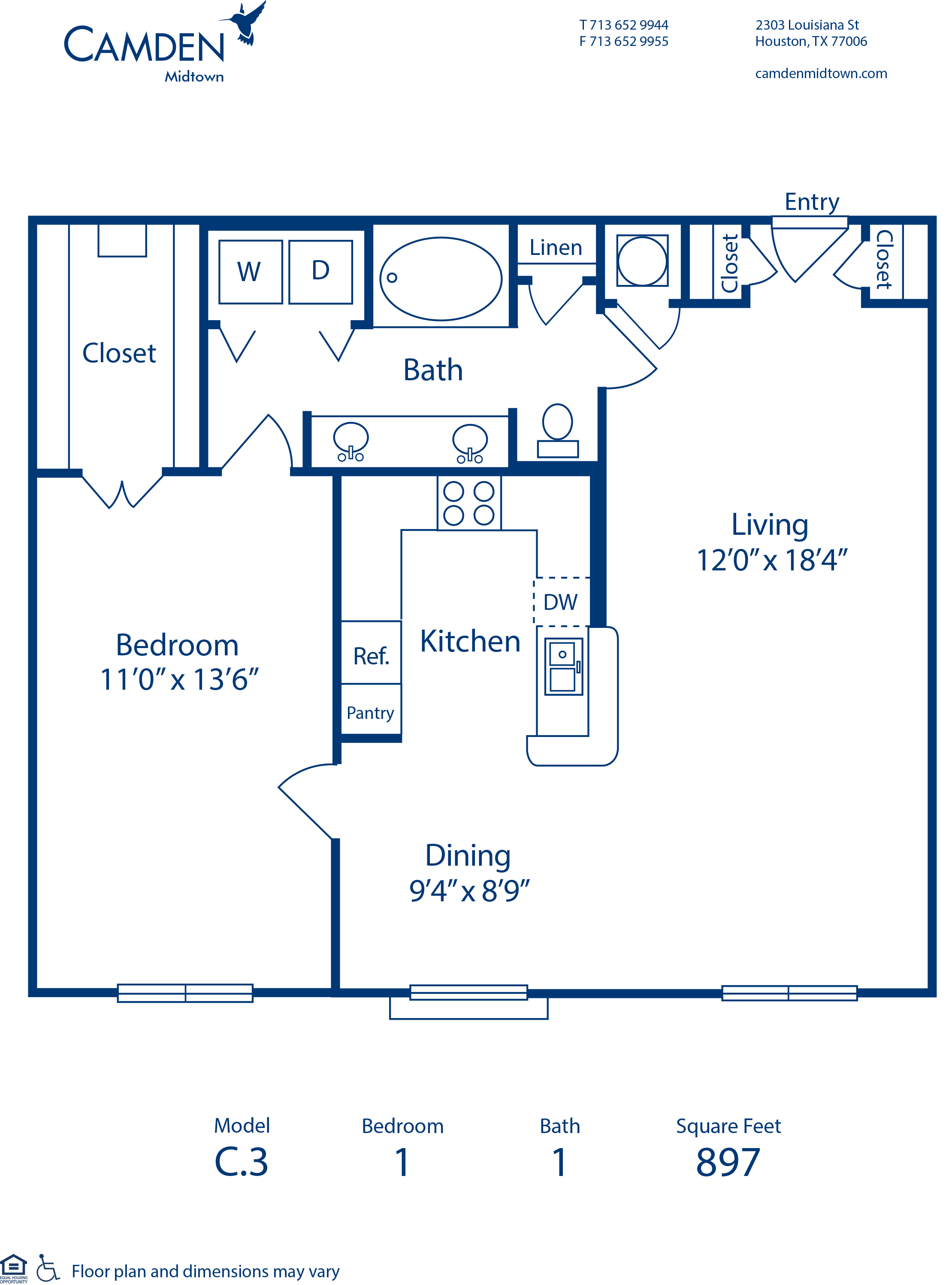 Camden Midtown Houston Apartments Photo