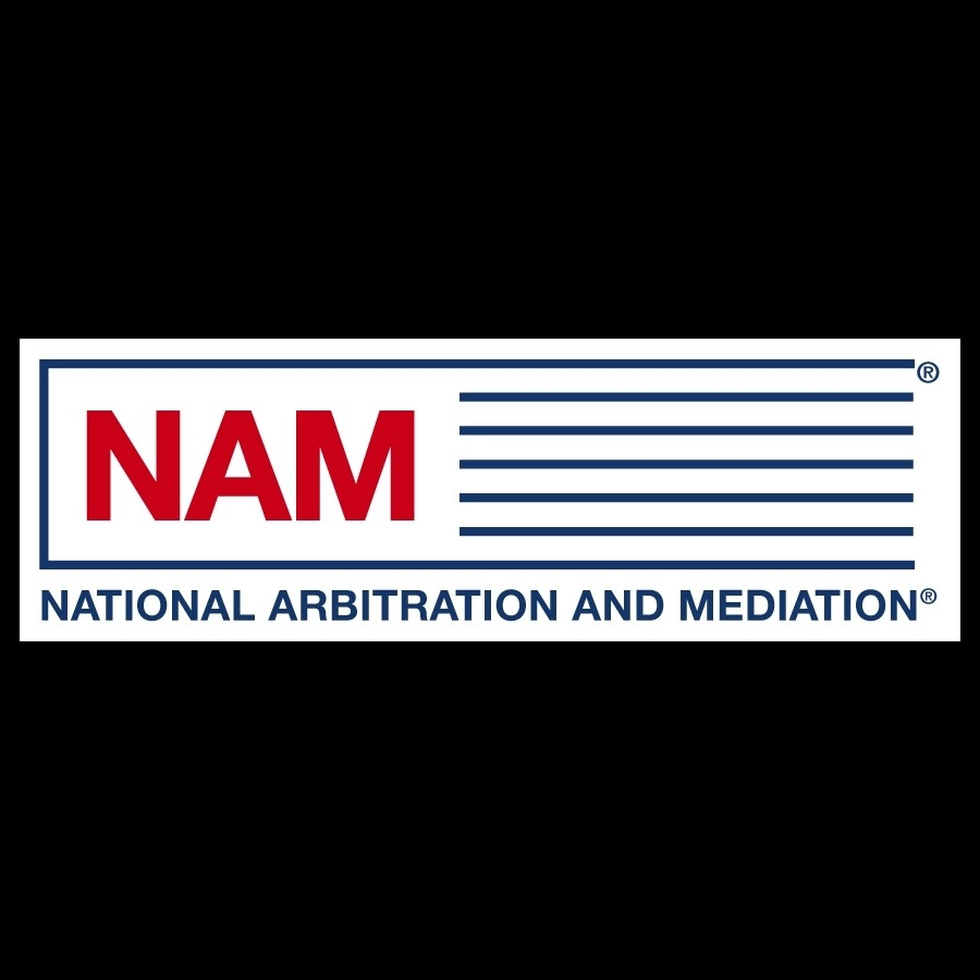 NAM (National Arbitration and Mediation) Logo