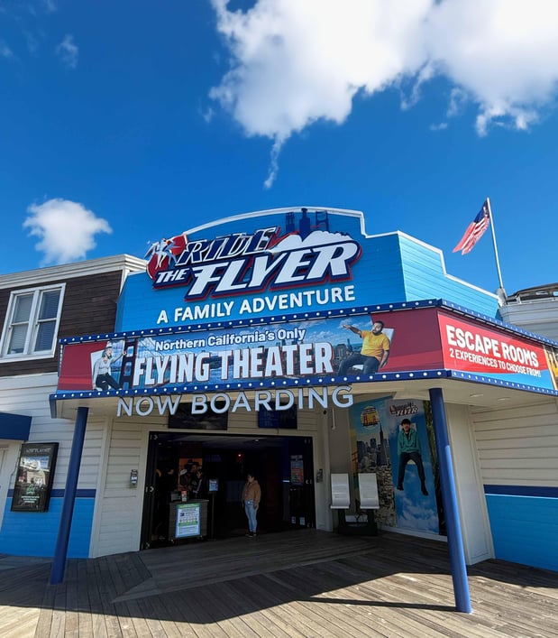 Images Flyer Thrill Zone & 7D Experience