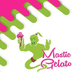 Mastic Gelato Logo